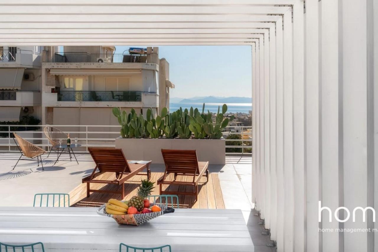 דירות אתונה Brand New Homm Penthouse In Ano Glyfada, Dilou מראה חיצוני תמונה