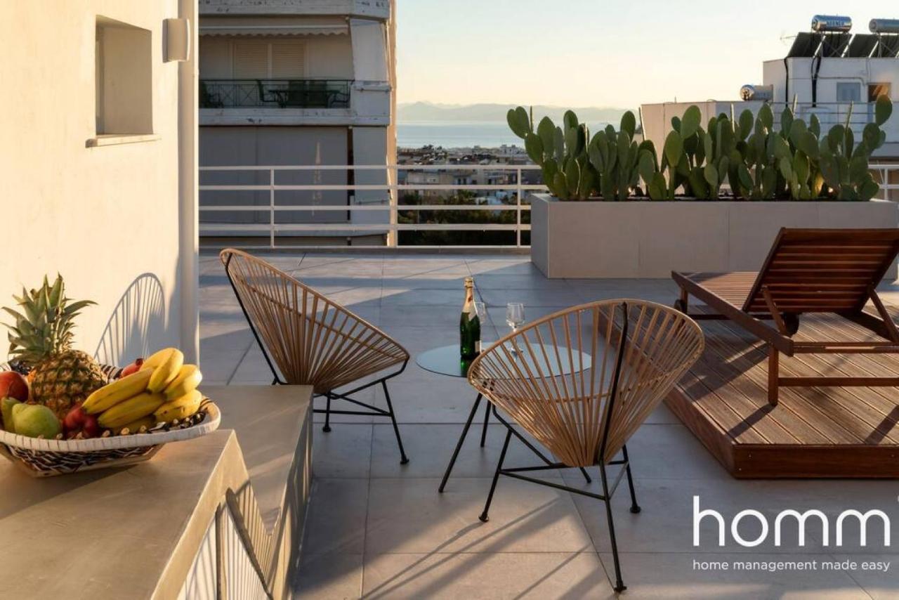 דירות אתונה Brand New Homm Penthouse In Ano Glyfada, Dilou מראה חיצוני תמונה