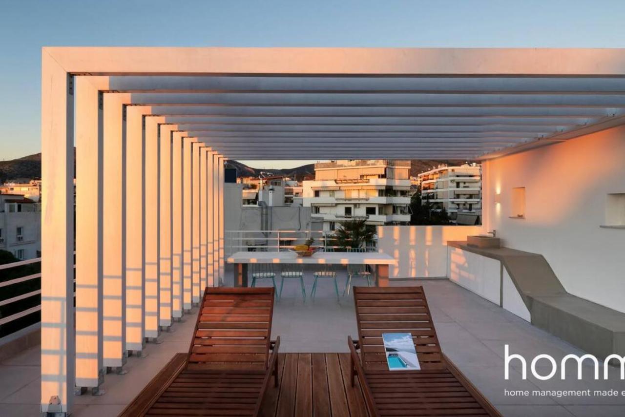 דירות אתונה Brand New Homm Penthouse In Ano Glyfada, Dilou מראה חיצוני תמונה