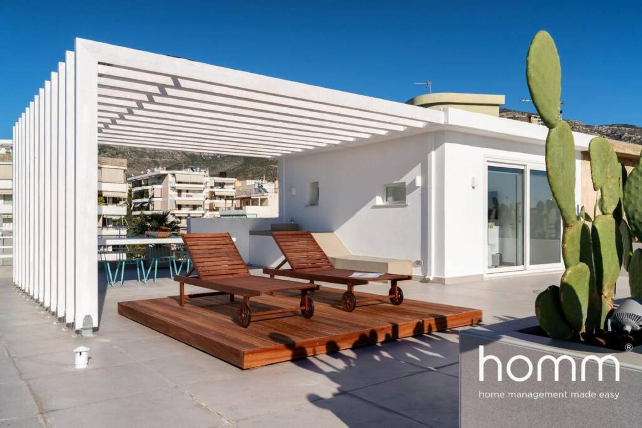 דירות אתונה Brand New Homm Penthouse In Ano Glyfada, Dilou מראה חיצוני תמונה