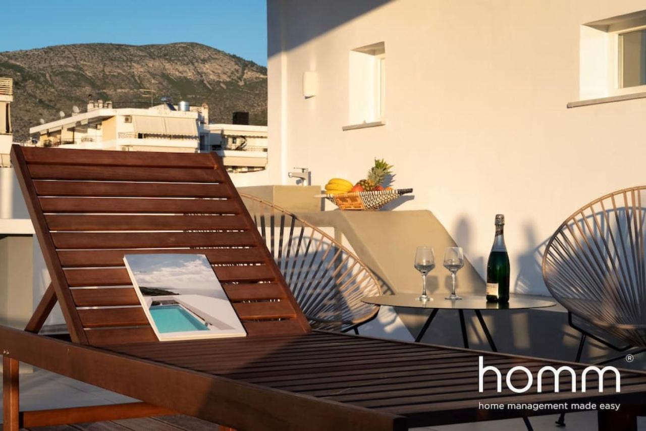 דירות אתונה Brand New Homm Penthouse In Ano Glyfada, Dilou מראה חיצוני תמונה