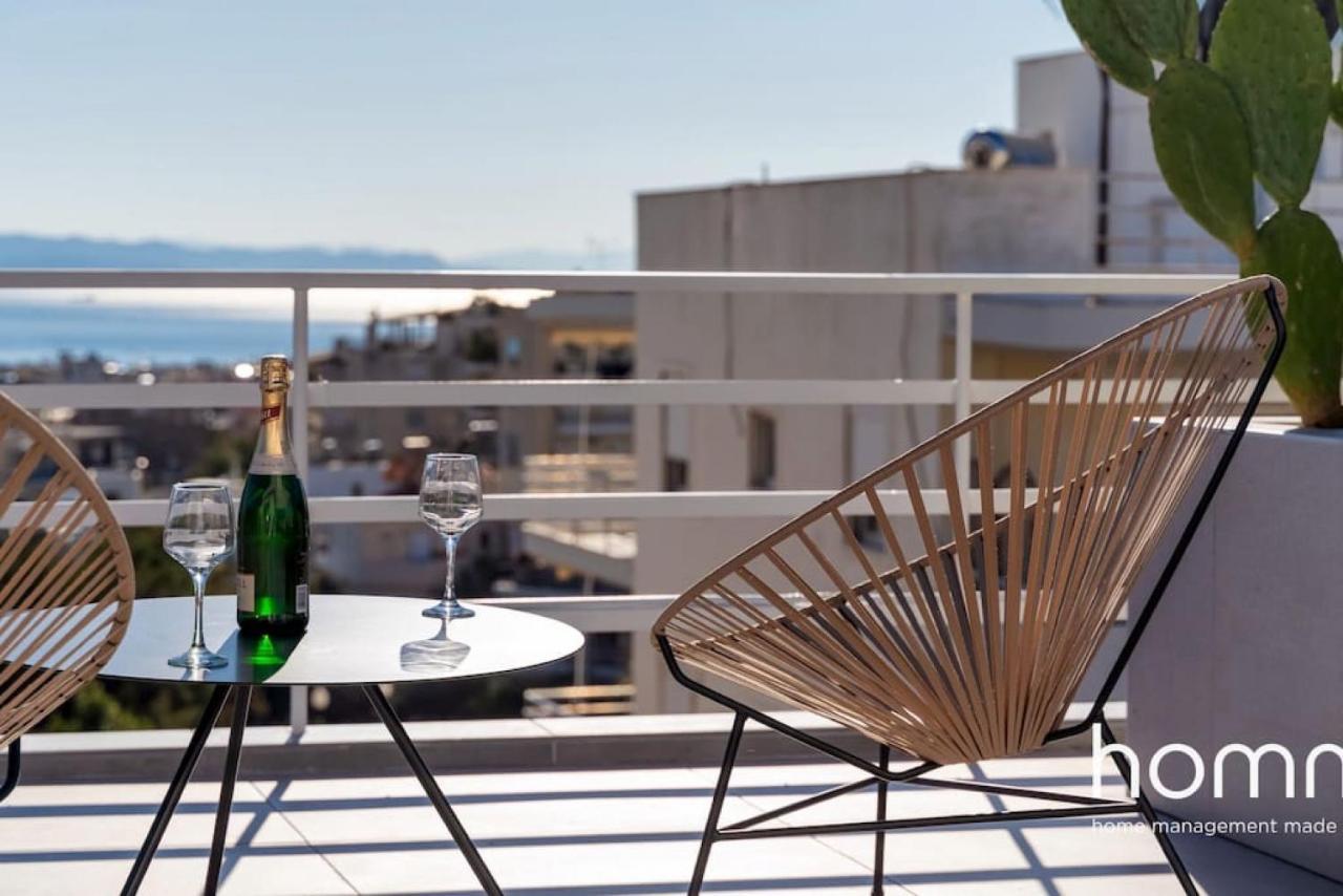 דירות אתונה Brand New Homm Penthouse In Ano Glyfada, Dilou מראה חיצוני תמונה